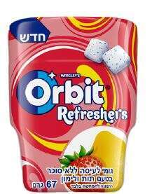 אורביט ריפרשרס תות לימון. | יחצ