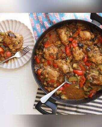 פרגיות עם ירקות. | אפרת ליכטנשטט