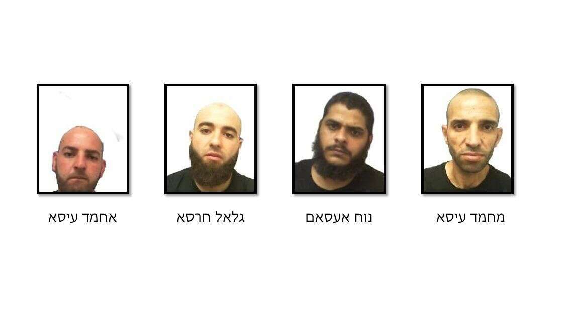 חברי חוליית המחבלים שהופעלו כתשתית מבריחי אמל״ח של חיזבאללה. | שב"כ חברי חוליית המחבלים שהופעלו כתשתית מבריחי אמל״ח של חיזבאללה. | שב"כ