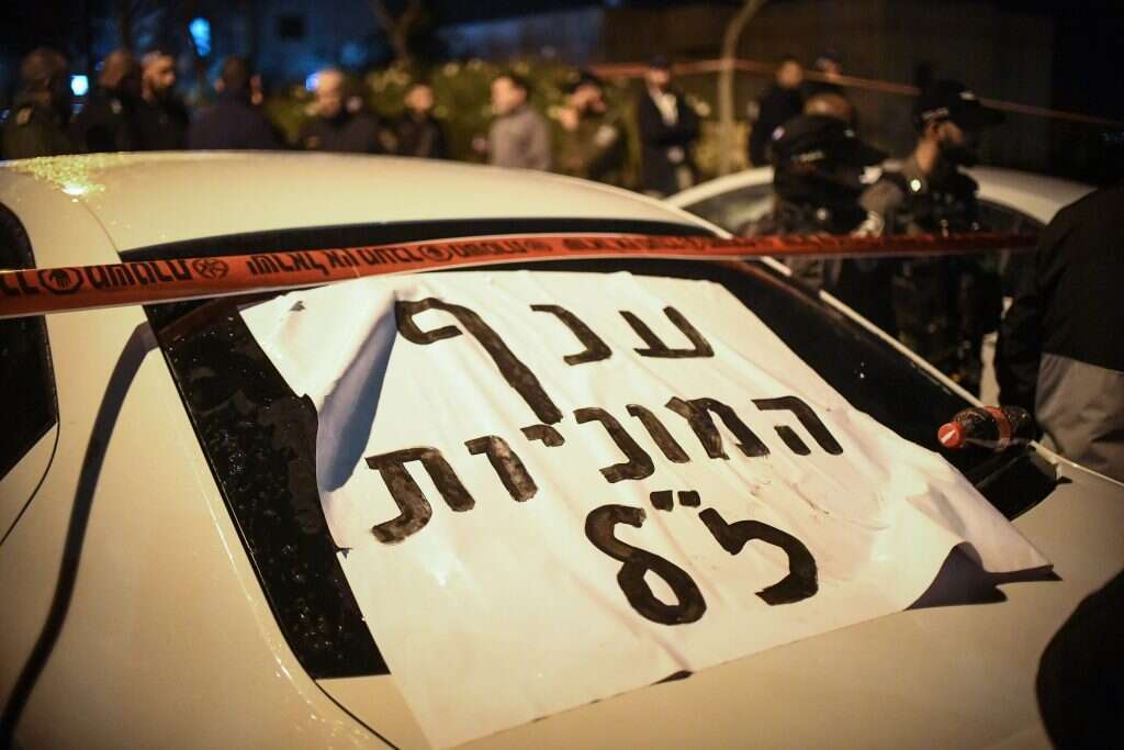 מחאת נהגי המוניות ב-2019. | פלאש 90