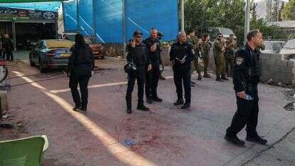 זירת הפיגוע בחווארה בשבוע שעבר. | איי.אף.פי