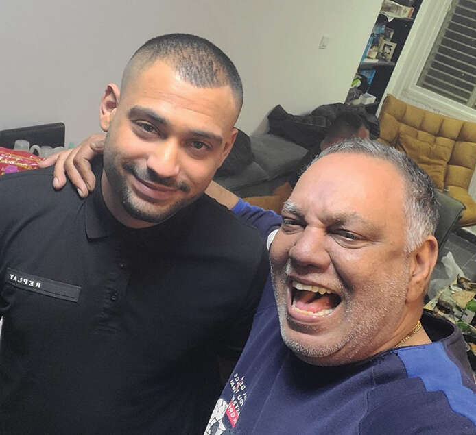 שי סיילאס־ניגרקר ובנו אביעד ניר ז"ל. | באדיבות המשפחה