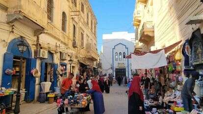 השוק בטריפולי, לוב. | AFP