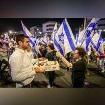 צעדת מחאה בבני־ברק, מאי 2023. | פלאש 90