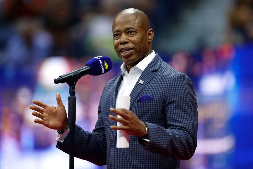 ראש עיריית ניו יורק אריק אדמס. | Sarah Stier, Getty Images via AFP