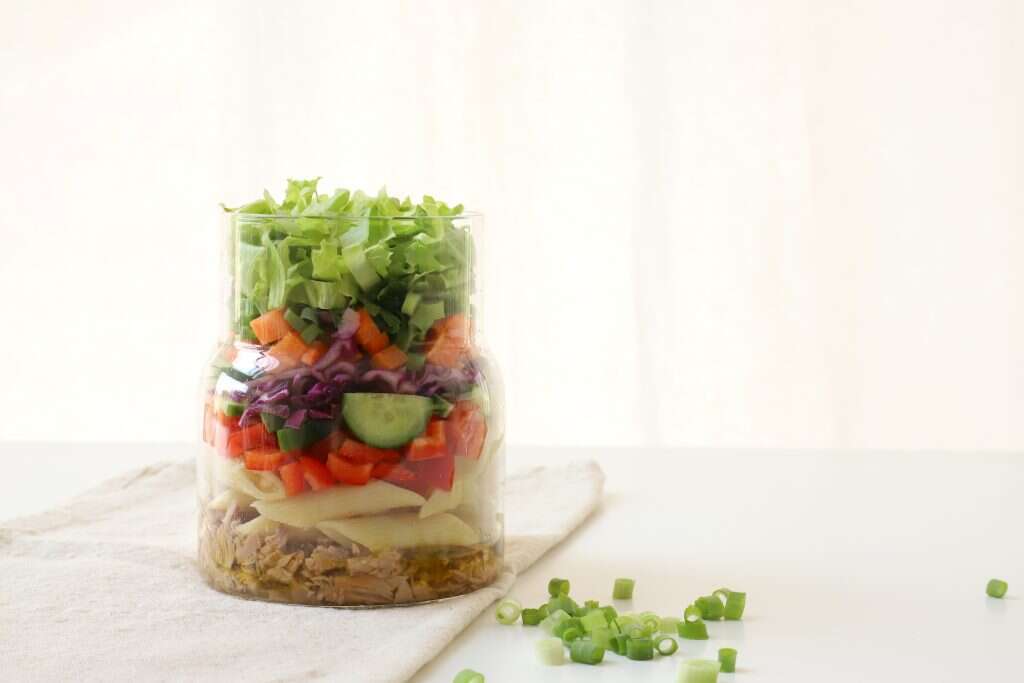 סלט פסטה עם טונה. | אפרת ליכטנשטט