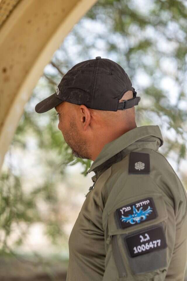 רפ"ק ג', סגן מפקד היחידה. | יוסי אלוני