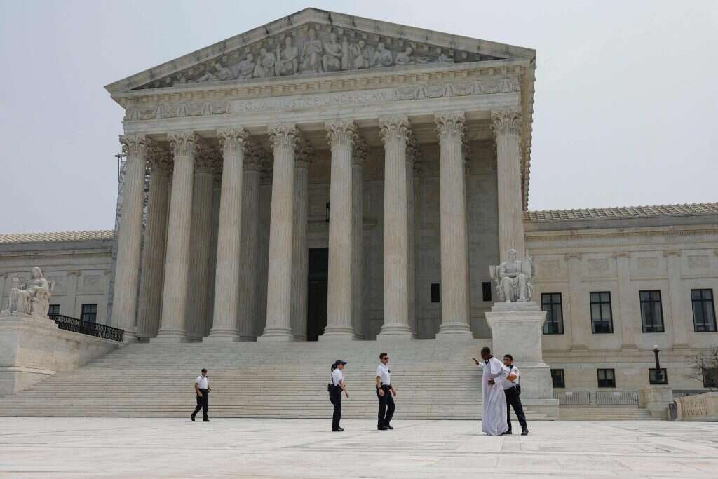 בית המשפט העליון בארה"ב. | Getty Images via AFP