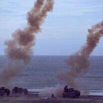 תרגיל צבאי בטאיוואן. | AFP