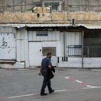 הכניסה לבית המעצר במגרש הרוסים. | אוליבייה פיטוסי - פלאש 90