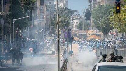 מהומות האריתריאים בדרום תל אביב, בספטמבר האחרון. | עומר פיכמן - פלאש 90