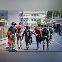 כוחות משטרתיים פועלים במהומות האריתריאים בדרום תל אביב. | אבשלום ששוני - פלאש 90