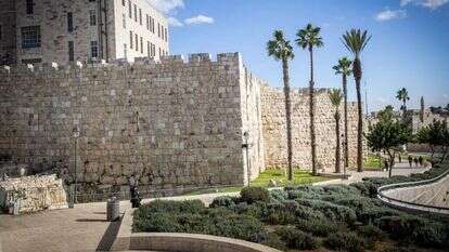 הדרך אל שער יפו, ירושלים. | יונתן זינדל - פלאש 90