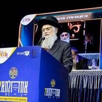 הרב זלמן מלמד בכנס רבני תורת הארץ הטובה. | חיים טויטו