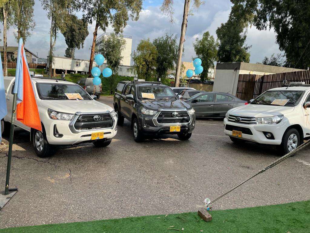 הרכבים הממוגנים שרכש משרד הביטחון. | אגף דוברות וקשרי ציבור במשרד הביטחון