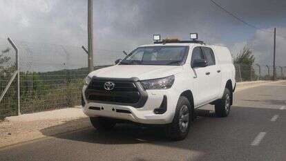 רכב ממוגן שירכוש משרד הביטחון. | אגף דוברות וקשרי ציבור במשרד הביטחון