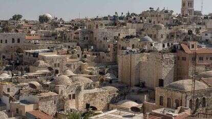 גגות בעיר העתיקה. | זאק וואג'סגראס/פלאש90