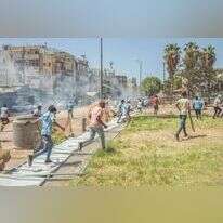 התפרעויות האריתראים בדרום תל־אביב בשבת האחרונה. | אריק מרמור