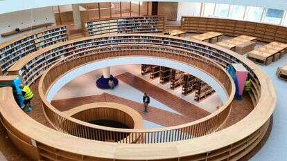 המבנה החדש של הספרייה הלאומית