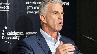 ראש המוסד, דוד ברנע. | גיל כהן מגן, AFP