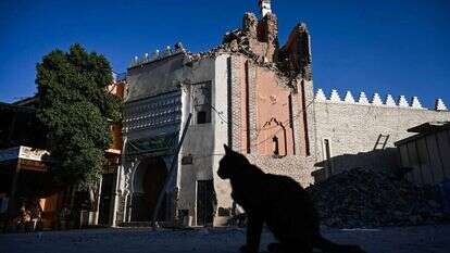 רעידת האדמה במרוקו. | Philippe LOPEZ / AFP