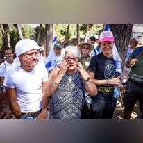 שקמה ברסלר ומשה רדמן. | דוד כהן, פלאש 90