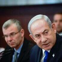 נתניהו בישיבת הממשלה. | חיים גולדברג/פלאש90