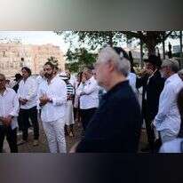 תפילת הימים הנוראים בשנה שעברה בתל אביב. | תומר נויברג, פלאש 90