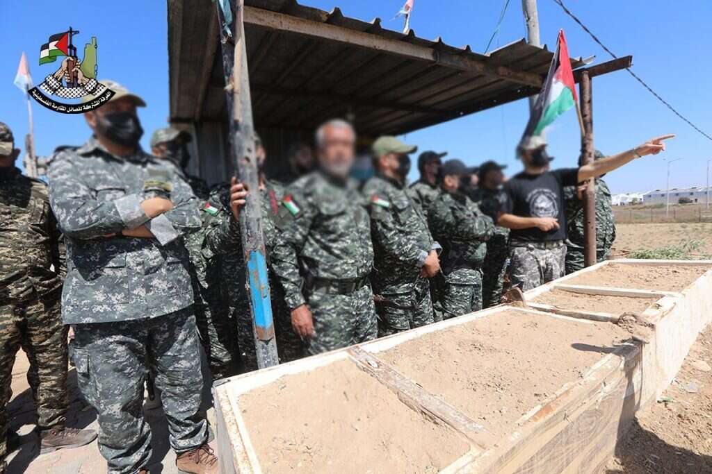 ארגוני הטרור בעזה בתרגיל מוכנות על גבול ישראל. | אתר חמאס