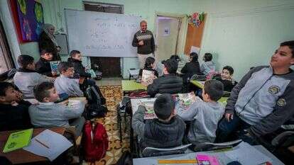 בית ספר במזרח ירושלים. | ג'מאל עוואד, פלאש 90