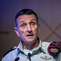 הרמטכ"ל הרצי הלוי. | יונתן זינדל, פלאש 90