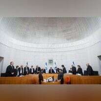 שופטי בג"ץ בדיון על עילת הסבירות. | יונתן זינדל / פלאש90