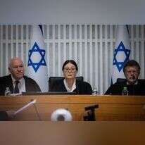 שופטי בג"ץ בדיון על עילת הסבירות. | יונתן זינדל / פלאש90