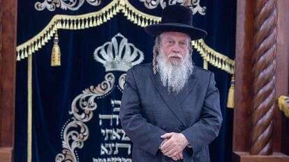 הרב אברהם מרדכי גוטליב. | יוסי אלוני