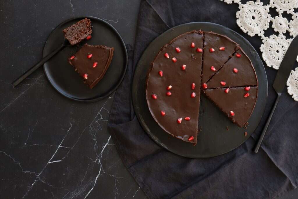 בראוניז עם רימונים. | אפרת ליכטנשטט