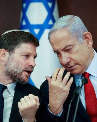 נתניהו וסמוטריץ'. | Amit Shabi/POOL נתניהו וסמוטריץ'. | Amit Shabi/POOL