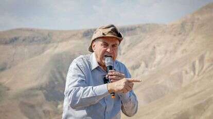 עוזי דיין, מייסד עמותת "מבטחי - פורום מפקדים לאומי". | גרשון אלינסון, פלאש 90