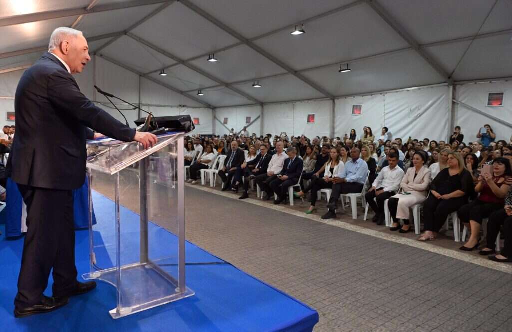ראש הממשלה בנימין נתניהו, היום. | חיים צח לע"מ
