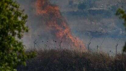 שריפה. | אייל מרגולין/פלאש90
