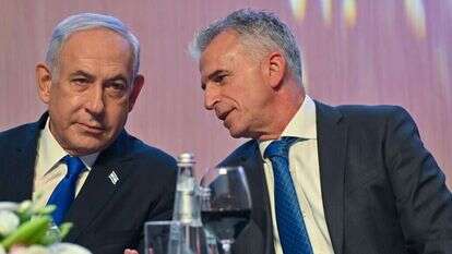 ראש הממשלה בנימין נתניהו וראש המוסד דדי ברנע. | קובי גדעון / לע"מ