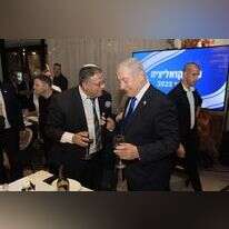 נתניהו ובן גביר בערב גיבוש קואליציה. | שרון רביבו