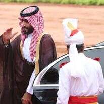 יורש העצר ומנהיג ערב הסעודית מוחמד בן סלמאן. | אי.פי.איי