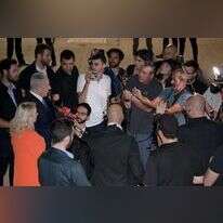 נתניהו מתראיין לפני עלייתו למטוס. | אבי אוחיון, לע"מ