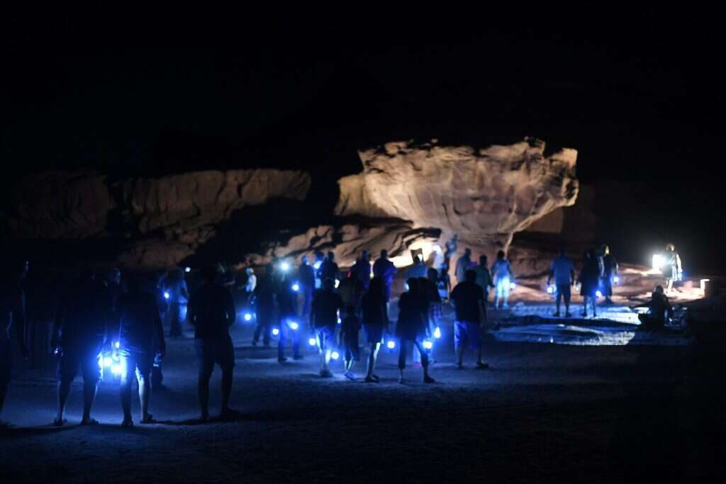 סיור עששיות בפארק תמנע. | ארכיון פארק תמנע