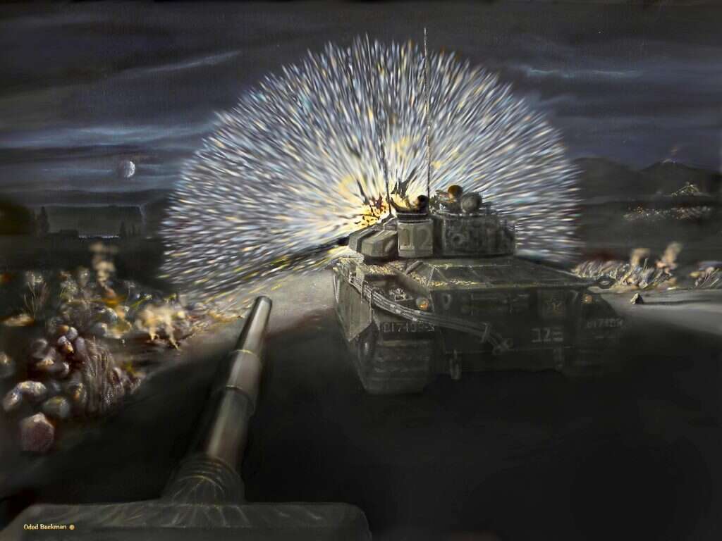 עודד בקמן, "אש כוחותינו". | עודד בקמן עודד בקמן, "אש כוחותינו". | עודד בקמן