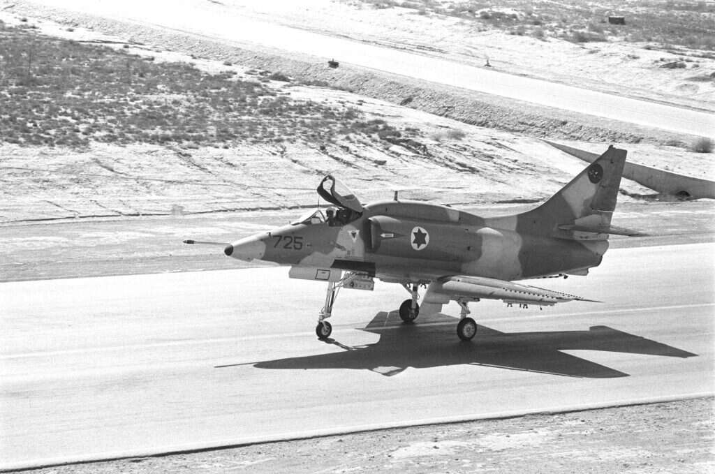 המזל של טייסת 101 נגמר. מטוס פנטום של חיל האוויר. | מיכאל אסטל, משרד הביטחון ודובר צה"ל