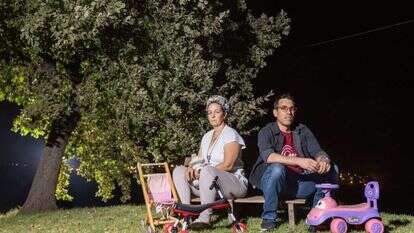 "ככל שהשלום התקדם היה פחות מהחיים". נחום אבניאל ונחמה שדה בתקוע. | יוסי אלוני