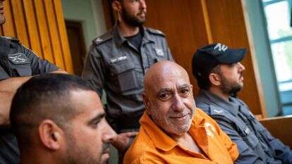 ניצב בדימוס ניסו שחם בדיון בבית המשפט העליון. | יונתן זינדל, פלאש 90