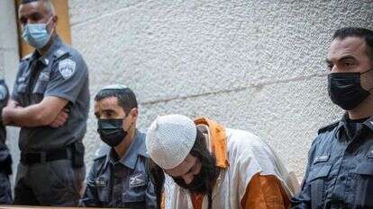 בן אוליאל בבית המשפט העליון לאחר הערעור על הרשעתו, 2022. | יונתן זינדל, פלאש 90