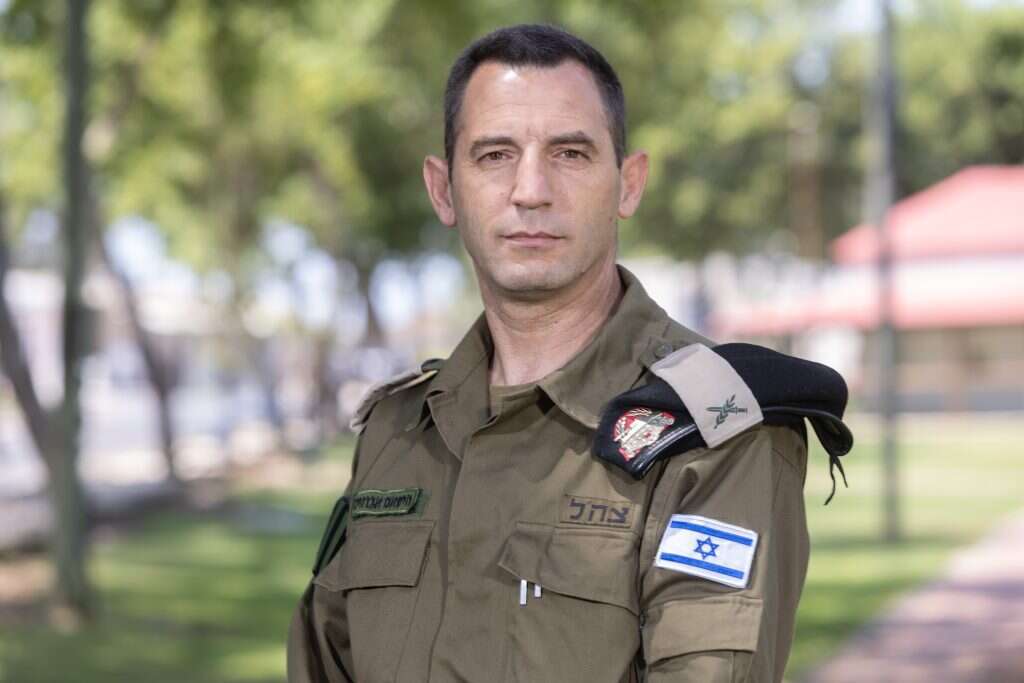 תא"ל הישאם
אבראהים,
קצין שריון ראשי. | יוסי אלוני